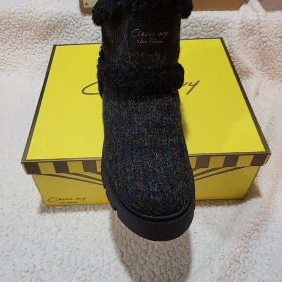 NEW Circus NY by Sam Edelman Women's Clare Ankle Boot Black Multi/Black size 8 - Picture 5 of 6